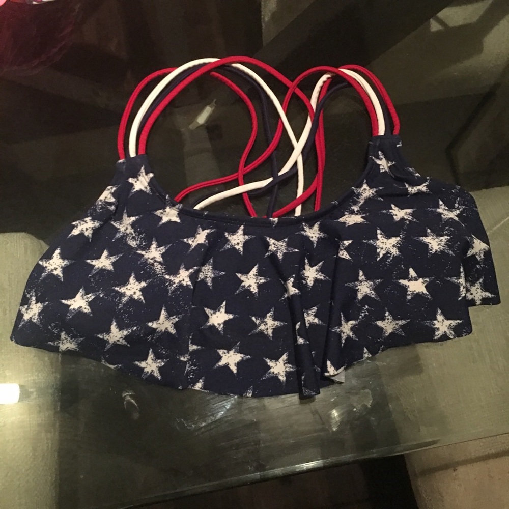 Patriotic bikini top!